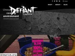 Sites similar to defiantcoffee.co