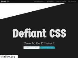 Sites similar to defiantcss.com