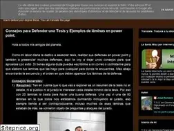 Sites similar to defiendetutesis.blogspot.com