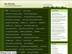 Sites similar to defierro.wordpress.com