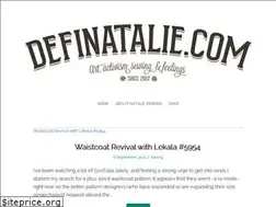 Sites similar to definatalie.com