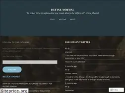 Sites similar to definenormal.org