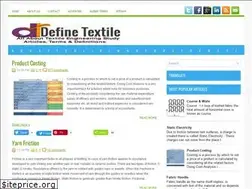 Sites similar to definetextile.com