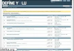 Sites similar to defineyolu.com
