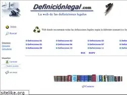 Sites similar to definicionlegal.com