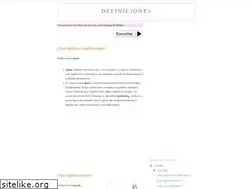 Sites similar to definidor.blogspot.com