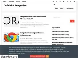 Sites similar to definisi-pengertian.com