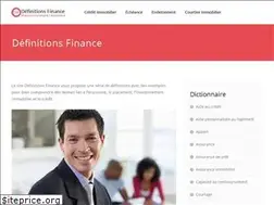 Sites similar to definitions-finance.com