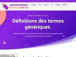 Sites similar to definitions-webmarketing.com