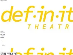 Sites similar to definitiontheatre.org