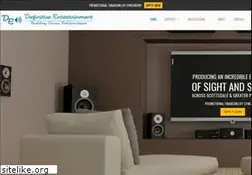 Sites similar to definitiveentertainment.com
