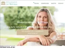 Sites similar to defiscalisationloimalraux.fr