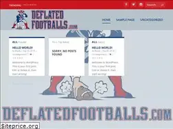 Sites similar to deflatedfootballs.com