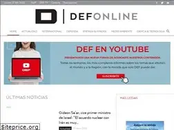 Sites similar to defonline.com.ar