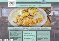 Sites similar to deforestfamilyrestaurant.com