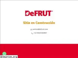 Sites similar to defrut.com