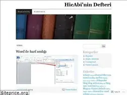 Sites similar to defterihicabi.wordpress.com