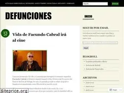 Sites similar to defunciones.wordpress.com