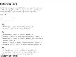 Sites similar to defund12.org