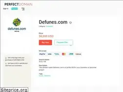 Sites similar to defunes.com