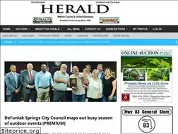 Sites similar to defuniakherald.com