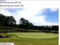 Sites similar to defuniakspringsgolf.com