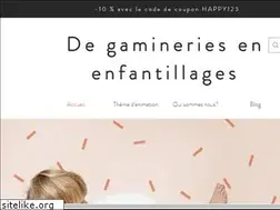 Sites similar to degamineriesenenfantillages.com