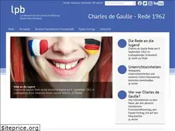 Sites similar to degaulle.lpb-bw.de