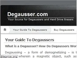 Sites similar to degausser.com
