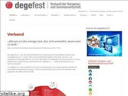 Sites similar to degefest.de