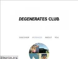 Sites similar to degenerates.club
