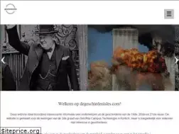 Sites similar to degeschiedenisles.com