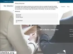 Sites similar to degibelloabogados.com