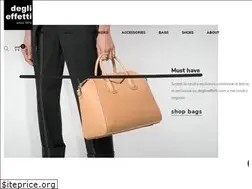 Sites similar to deglieffetti.com