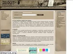 Sites similar to degob.hu