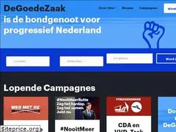 Sites similar to degoedezaak.org