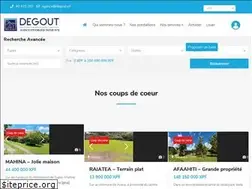 Sites similar to degout.pf