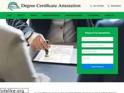 Sites similar to degreecertificateattestation.in