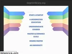 Sites similar to degreelibrary.org