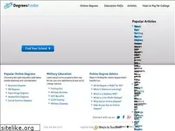 Sites similar to degreesfinder.com