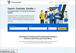 Sites similar to degreesinsports.com