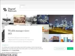 Sites similar to degroofpetercam.com