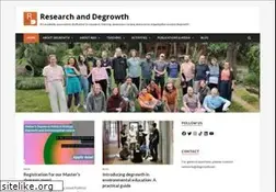 Sites similar to degrowth.org