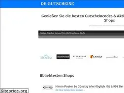 Sites similar to degutscheine.de