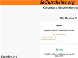 Sites similar to degutscheine.org