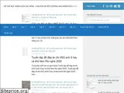 Sites similar to dehocsinhgioi.com