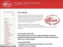 Sites similar to dehoefslag.be