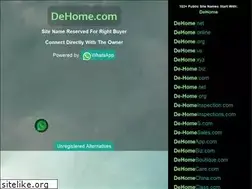 Sites similar to dehome.com