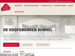 Sites similar to dehoofdbordenwinkel.nl