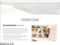 Sites similar to dehoofdzaakkappers.nl